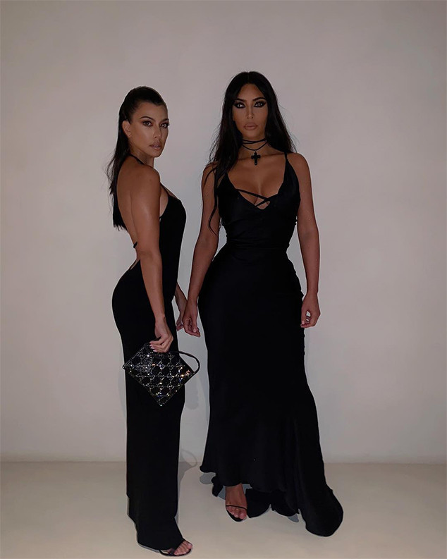 Kim Kardashian, Kourtney Kardashian, 2018 LACMA Art + Film Gala, Instagram